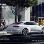 Arteon Marketing Kampagne - Offizielles Foto von Volkswagen